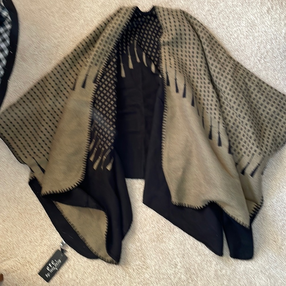 Womens Sweater Poncho